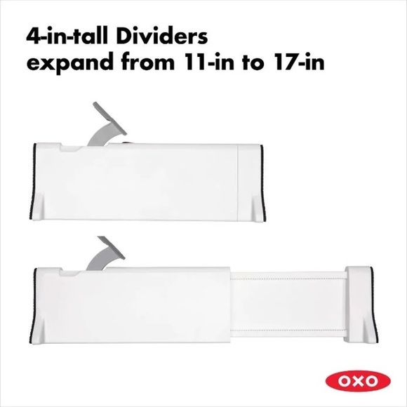 OXO Expandable Dresser Drawer Divider Set - Picture 2 of 3